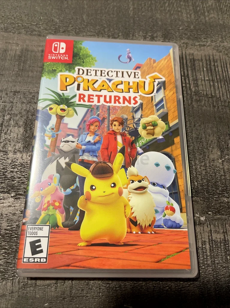 Detective Pikachu Returns - Nintendo Switch63228310865922111