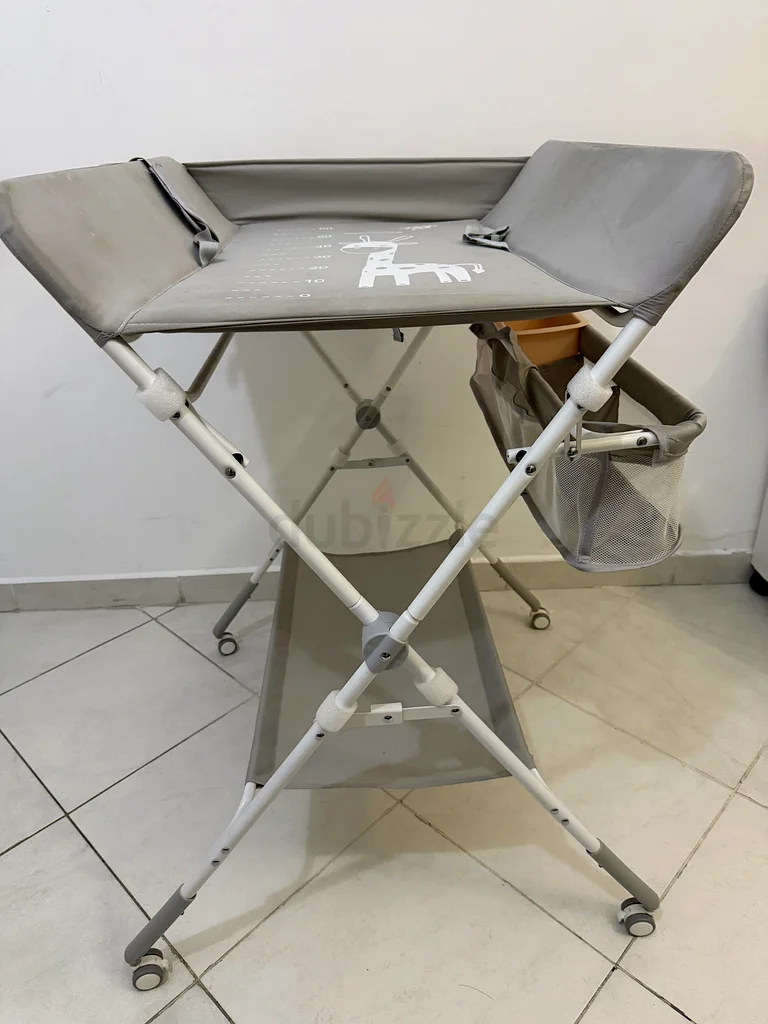 Comfortable Baby Changing Table / foldable changing station with storage worth 450 for just 15063197140109569112