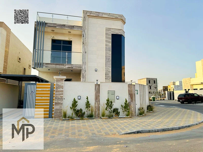 Corner villa including electricity and water, two floors with a large courtyard - free ownership for all nationalities - without any annual service63893684893314111