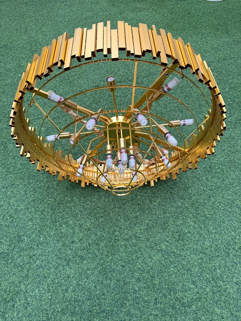 Elegant Golden Chandelier -63220829907457114