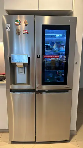 LG letest model instaview knock doors side by side fridge freezer