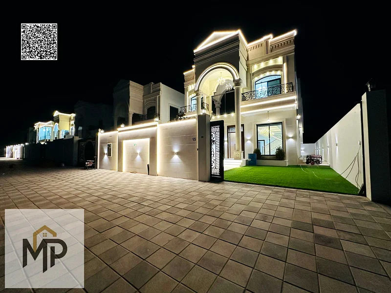 Villa for sale in Ajman - Al Helio | 5 rooms | Distinctive finishing | Central air conditioning | Price includes registration fees63893828191235110