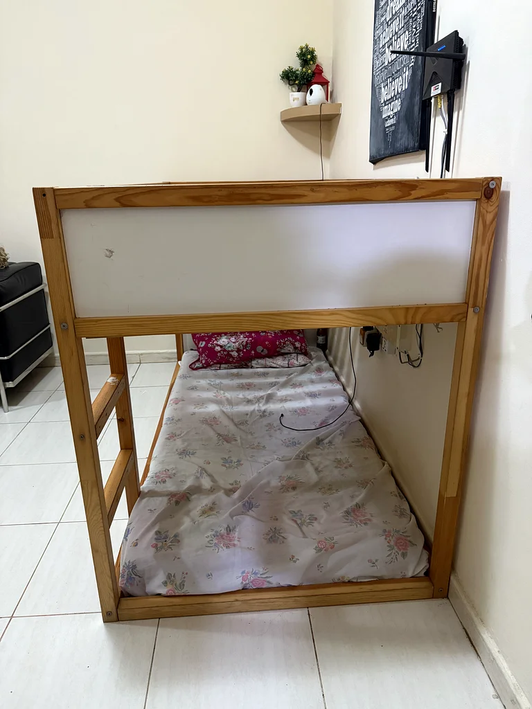 150 درهم، سرير KURA قابل للعكس للأطفال (السرير فقط)63218314112771111