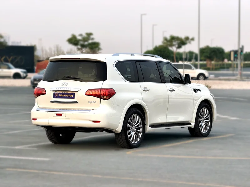 إنفيني QX80 2017، مواصفات الخليج، محرك V8، لا توجد حوادث، السيارة بحالة ممتازة.63174779127299114