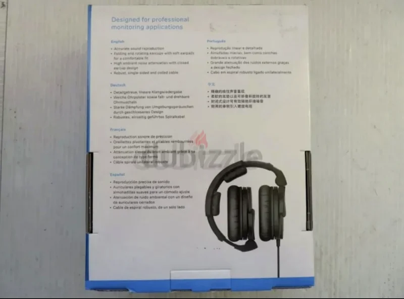 3 x Sennheiser HD 280 pro professional studio over the ear headphones63261282702850112