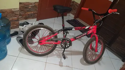 Fun Red Kids Bicycle for Sale!