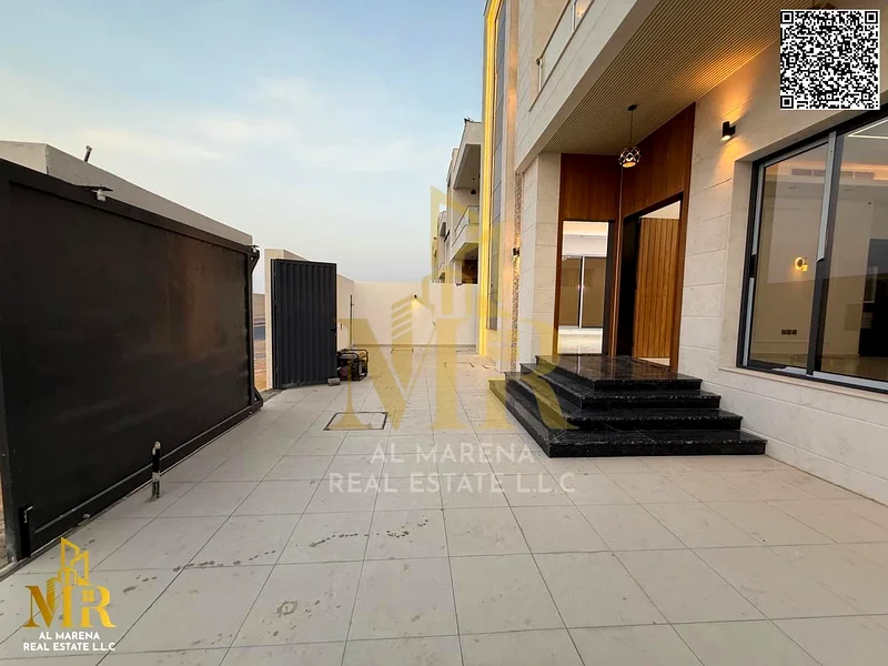 Own your dream villa in Al Bahia - Ajman | 4 master bedrooms | 2 floors and a roof | For AED 1,600,000 including registration fees | Negotiable63882221236225113