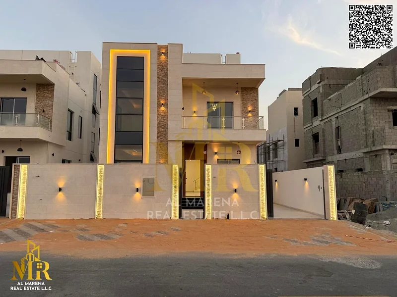 Own your dream villa in Al Bahia - Ajman | 4 master bedrooms | 2 floors and a roof | For AED 1,600,000 including registration fees | Negotiable63882221236225112