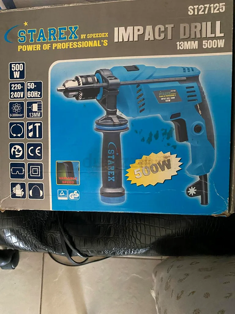 URGENT SALE!! Powerful Starex Impact Drill - 13mm, 500W!63167585999233113