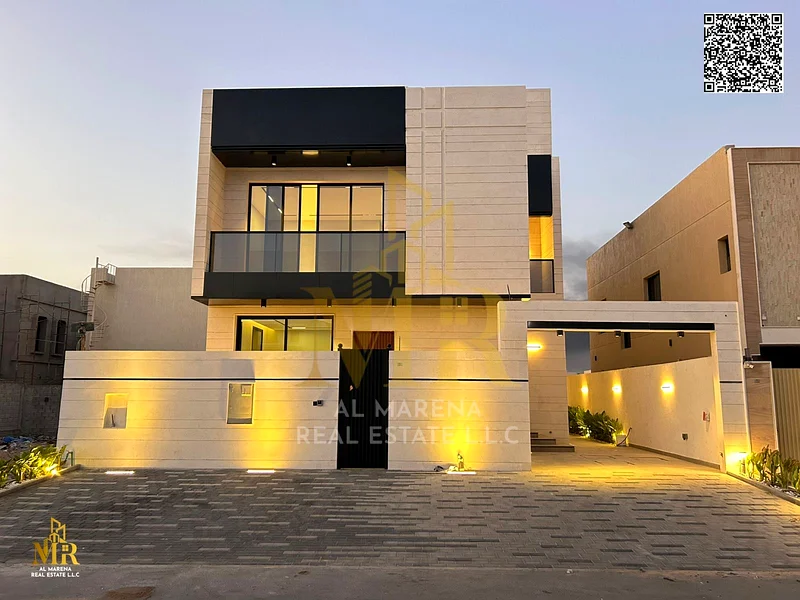 For Sale - Luxury Villa in Al Bahia - Ajman | Land Area: 3014 sq ft | Building Area: 3881 sq ft | Ground + First + Roof63881803516546110