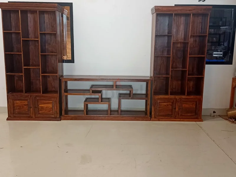 أرفف كتب (خشب الزان الطبيعي)63219828160001111