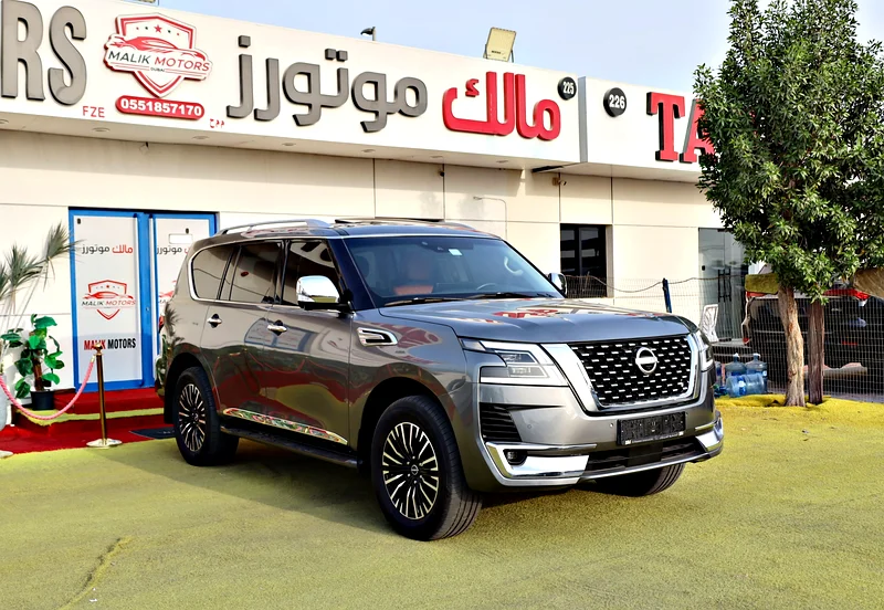 GCC Nissan Patrol 2022 platinum available 0% Downpayment Bank Finance And Cash.63156991489794111