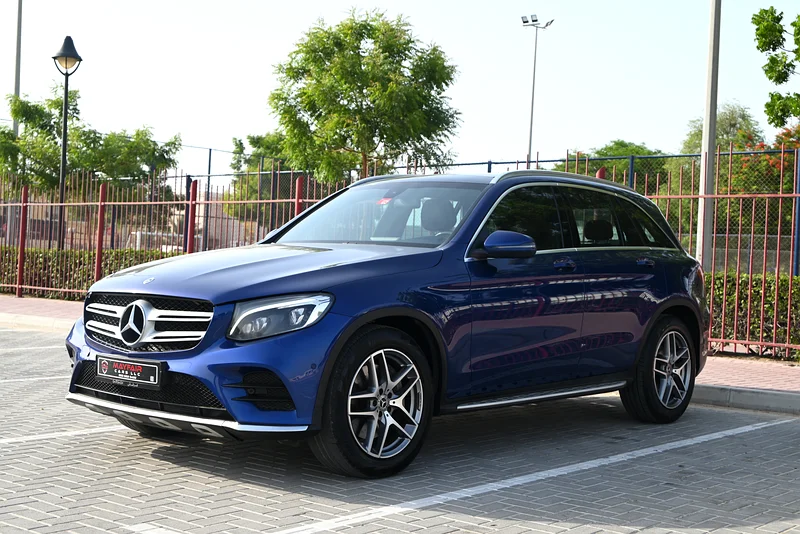 0% DP - FREE WARRANTY - MERCEDES GLC 300 4MATIC 2018 - ORIGINAL PAINT - GCC SPECS63164314426499112