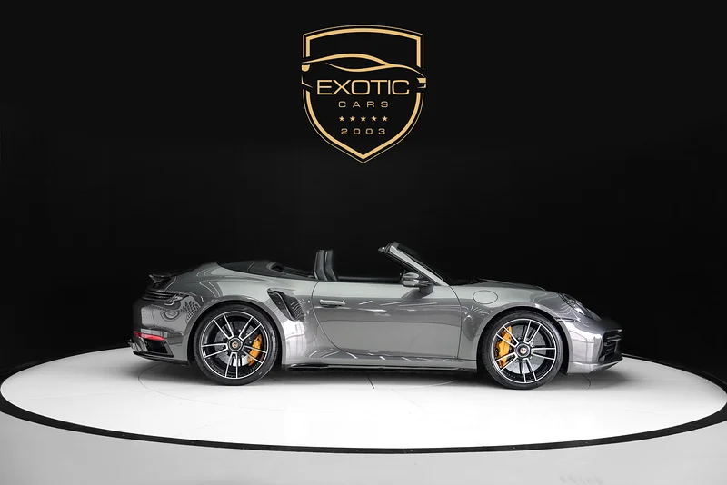 CARBON EXTERIOR - 911 TURBO S CABRIOLET -BOSE AUDIO - GCC CAR - SPORT EXHAUST - WARRANTY AVAILABLE63156540273537111