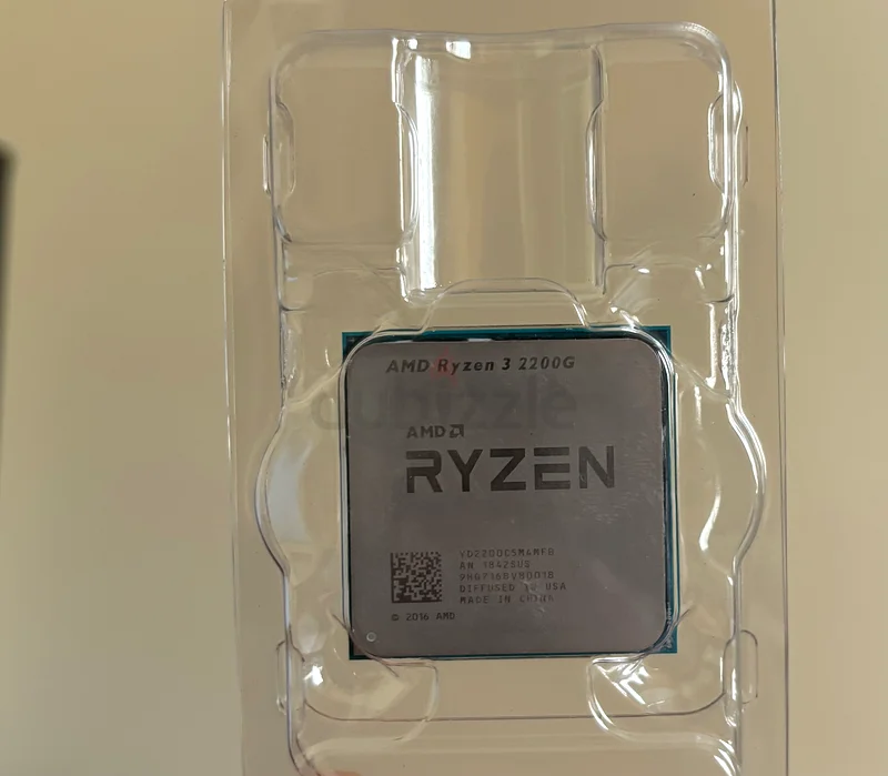 بيع عاجل لوحدة المعالجة المركزية AMD Ryzen 3 2200G! السعر قابل للتفاوض، مع مروحة التبريد63166653356033111