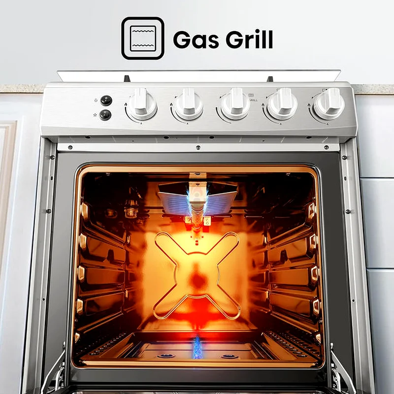 Hisense 60×60cm 4 Burner Gas Cooker 《 1 Year Warranty 》63168523944195111