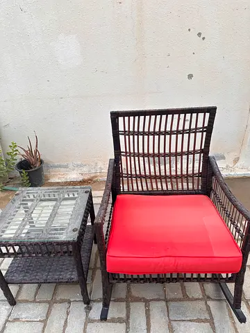 Stylish Rattan Seating Set for Outdoor Relaxation