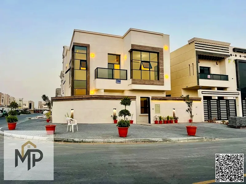 Villa for sale in a prime location opposite Azhi Corner project, two floors with water and electricity63893961985411112