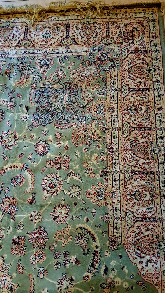 سجادة بلجيكية خضراء كلاسيكية - قطعة ديكور أنيقة تدوم عبر الزمن! 160×230 سم. فقط 490 درهمًا إماراتيًا!63180365896961113