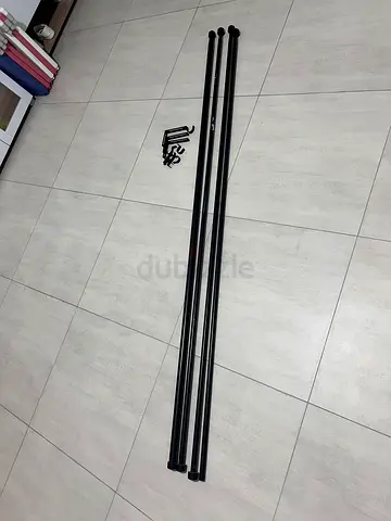 IKEA extendable curtain rods 210-385cm