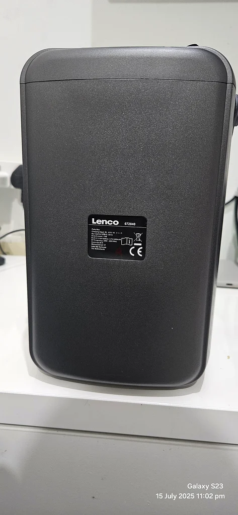 مكبر صوت محمول قوي وأنيق مع أضواء LED وريموت كنترول للبيع!63168044209026113