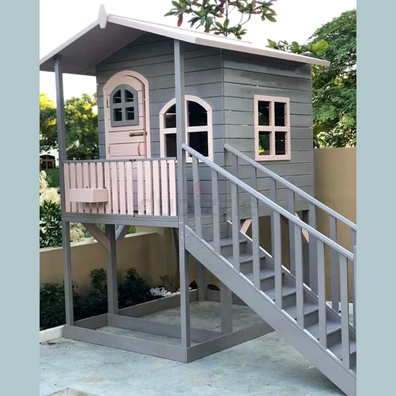 Viewpoint Wooden Cubby House with Stilts63217815450883111