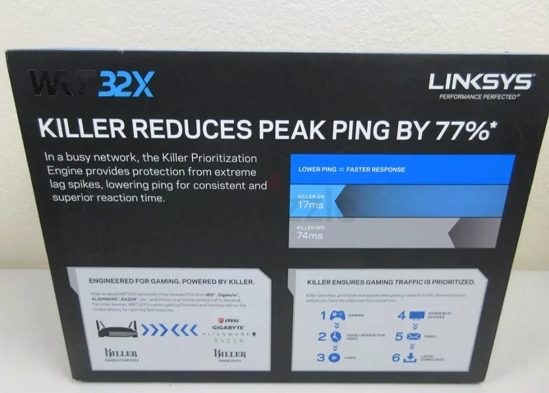 راوتر ألعاب Linksys 32x63167114503939114