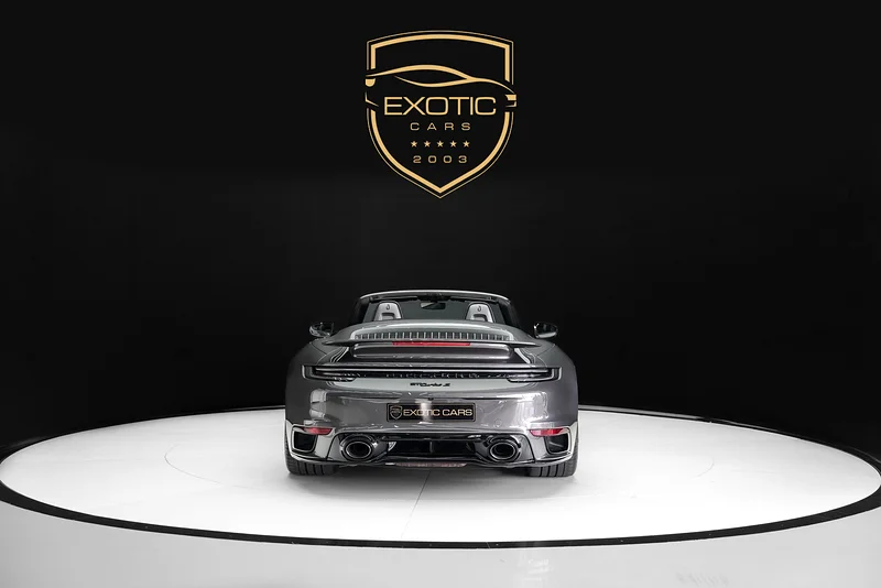 CARBON EXTERIOR - 911 TURBO S CABRIOLET -BOSE AUDIO - GCC CAR - SPORT EXHAUST - WARRANTY AVAILABLE63156540273537112