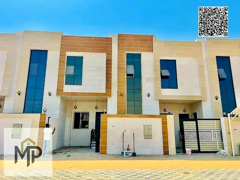 Luxury villa finished with natural stone - Al Helio, Ajman - Ready to move in - Freehold including registration fees63893962062338113