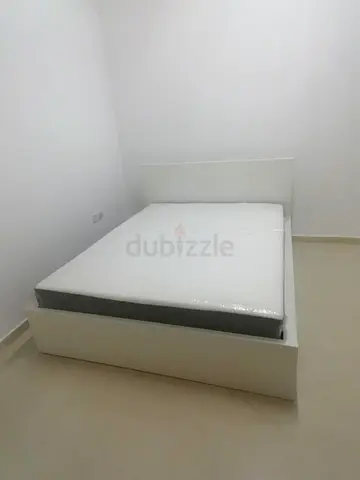 IKEA Malam queen size bed 160/200cm bed with 2 storage drawers underneath  and Ikea mattress is avai