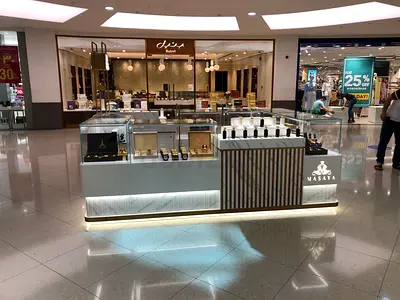 Luxury kiosk design mall