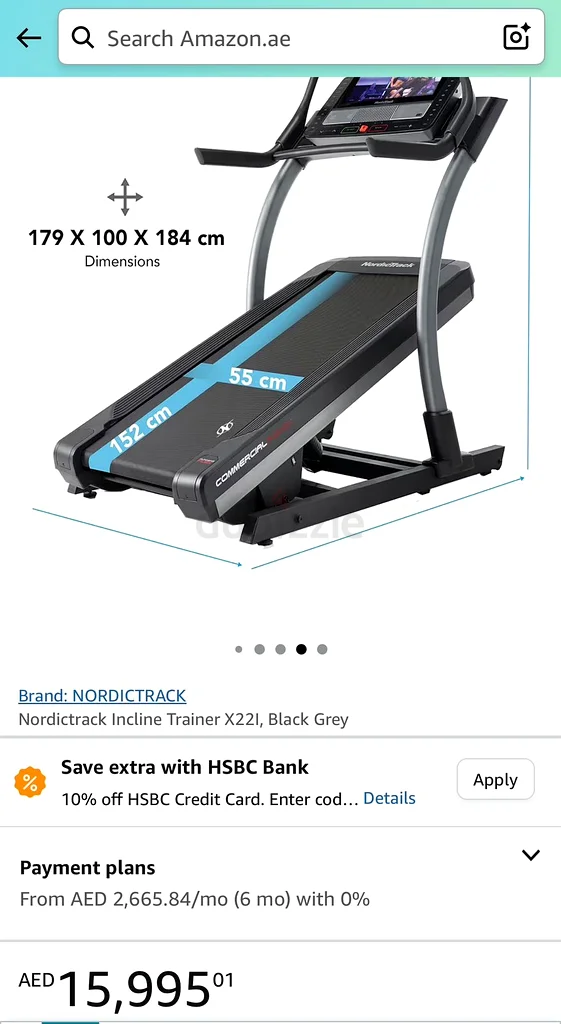 Nordic track High-End Treadmill for Sale - Excellent Condition!63172672410627111