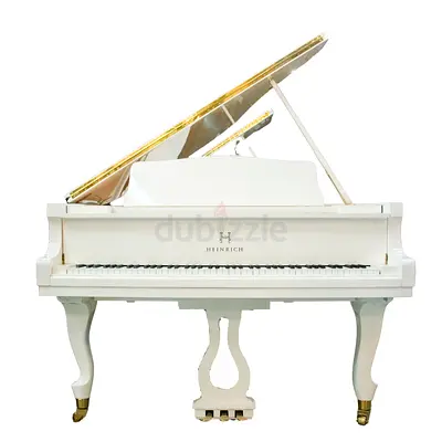 Heinrich HGP‑152W Grand Piano – White