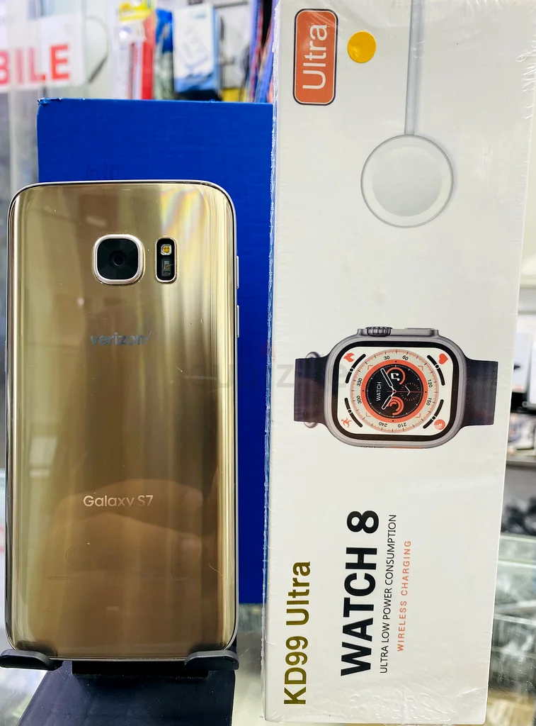 Samsung Galaxy S7 - Sleek Design, Premium Performance and Free Ultra Watch63216839442691111