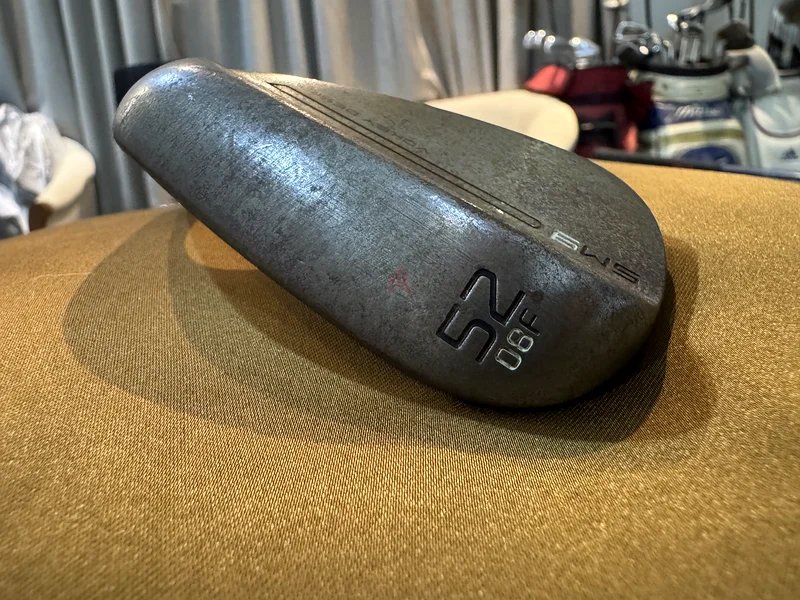 Stiff Raw Titleist Vokey SM9 52 Degree Gap Wedge, 8 Degree Bounce, F Grind, Dynamic Gold S400 Steel63170404005123112