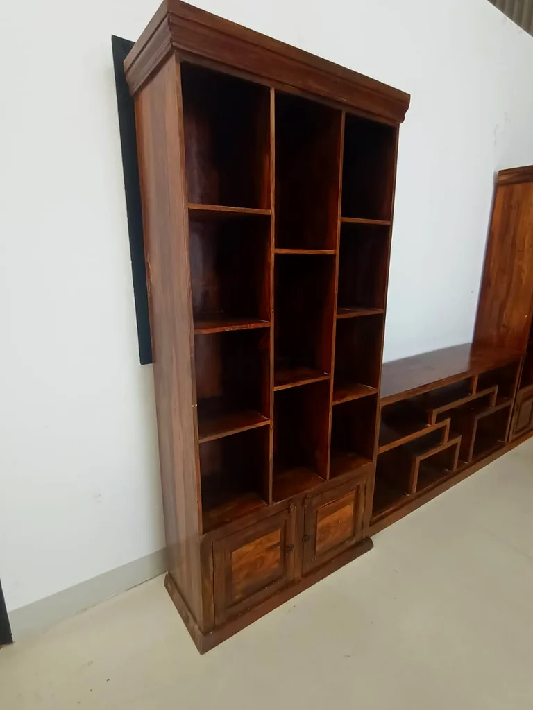 أرفف كتب (خشب الزان الطبيعي)63219828160001112