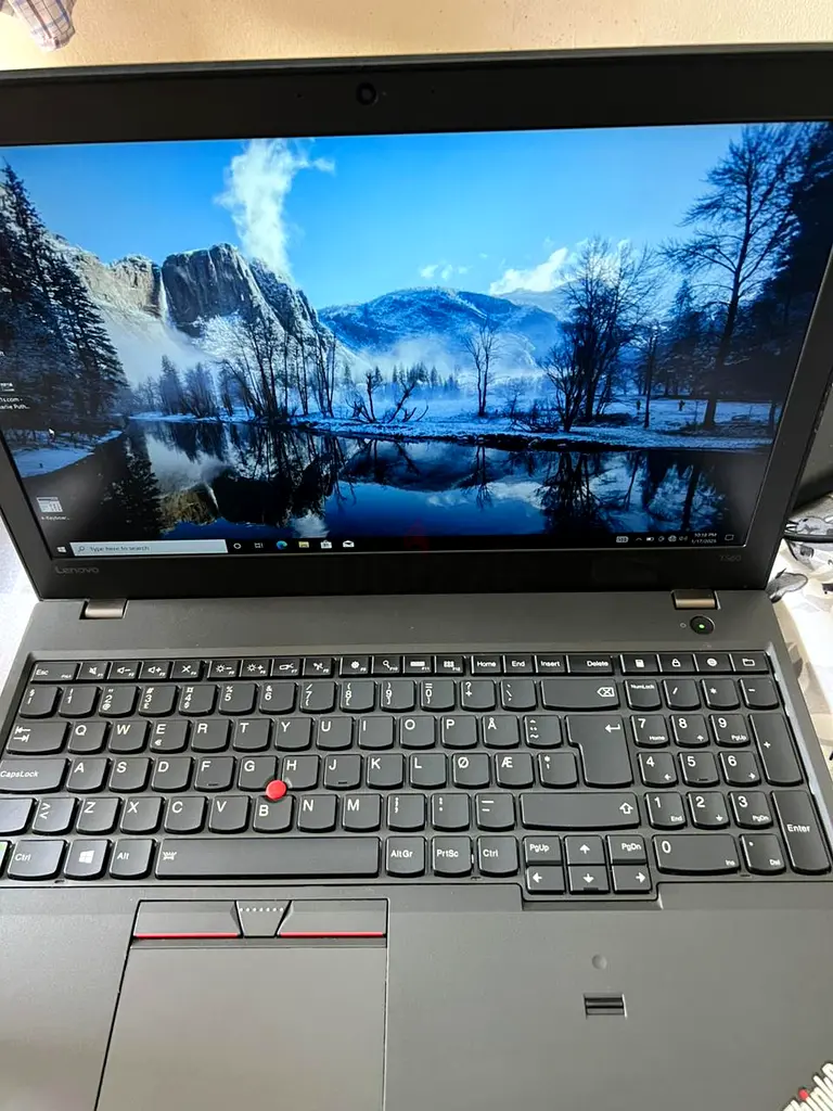 Lenovo T560, i7, 6th generation, 8 GB RAM, 256 GB SSD