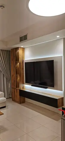 TV UNIT  WALL CLADING