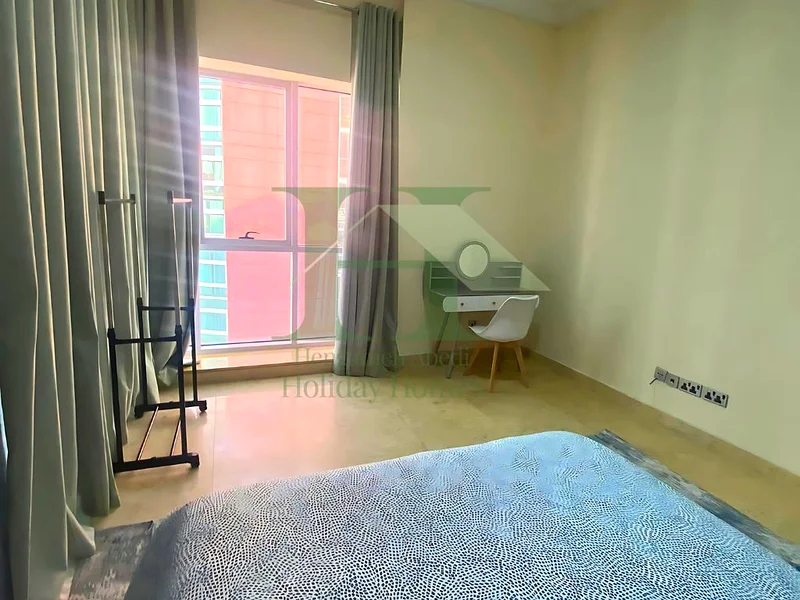 شقة من غرفة نوم واحدة، مفروشة، تحتوي على واي فاي، كهرباء وماء (DEWA)، قريبة من المترو63170391659522113