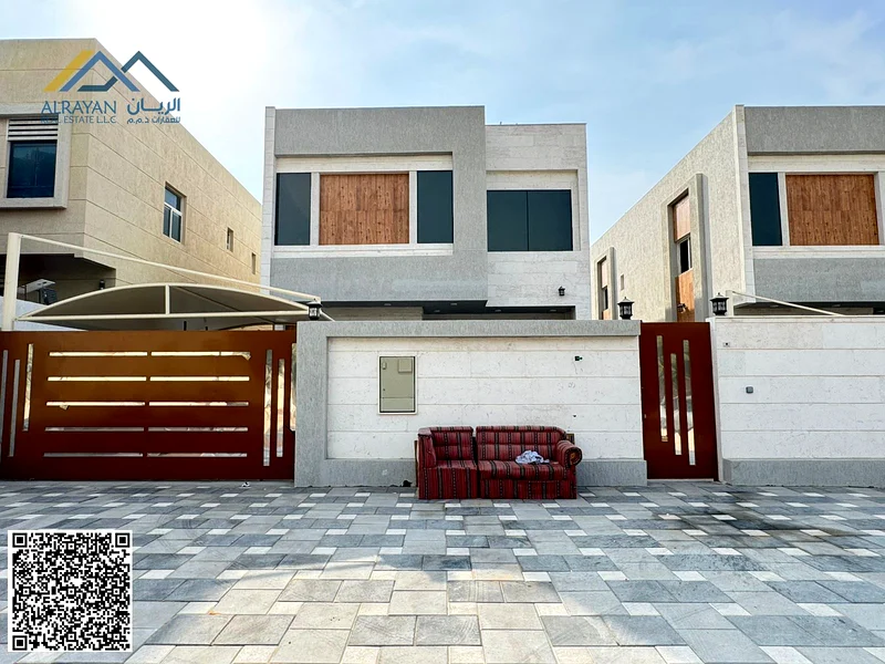 للبيع، فيلا فاخرة جديدة، موقع متميز - تشطيب ممتاز جدًا - مساحة بناء كبيرة - ملكية حرة في الروضة 2، متضمنة تكييف63878080851203110