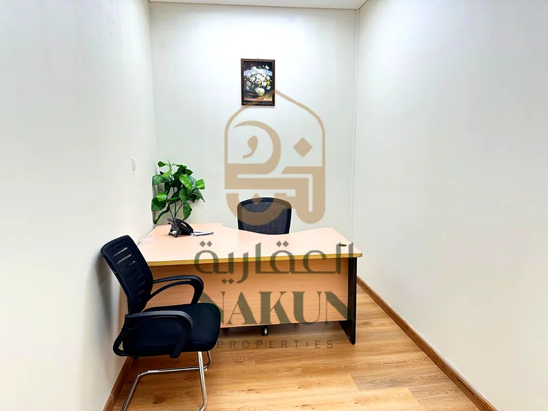 Premium furnished office/ Free Tawtheeq/ Flexible payment63165232691458111
