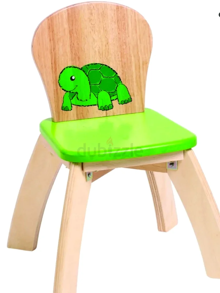 Set of 4 High Quality Wooden Kids Chairs- Perfect for Toddlers, Brand New63206394459010111