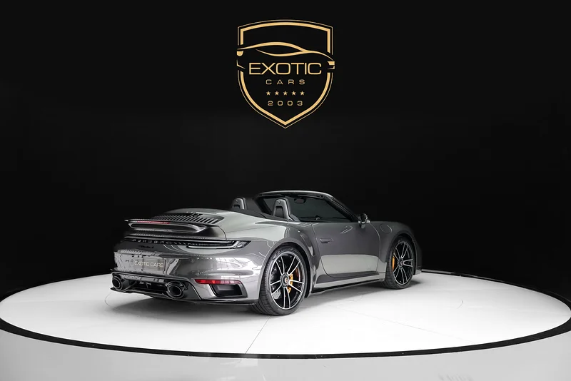 CARBON EXTERIOR - 911 TURBO S CABRIOLET -BOSE AUDIO - GCC CAR - SPORT EXHAUST - WARRANTY AVAILABLE63156540273537113