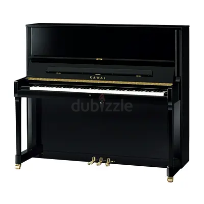 Kawai K‑50 Upright Piano – Black (Reconditioned)