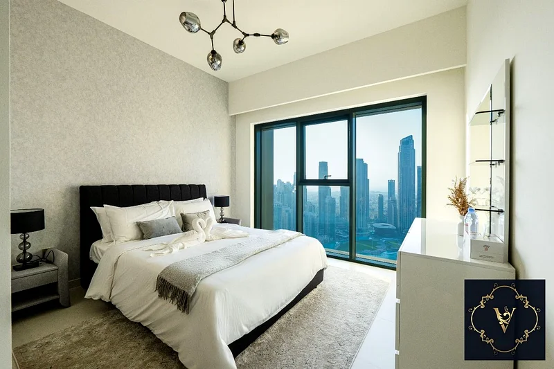 Burj Khalifa Fountain View| Prime Location|Hotel Service | Vacant| Daily| Monthly| Weekly| No comission63833494378114114