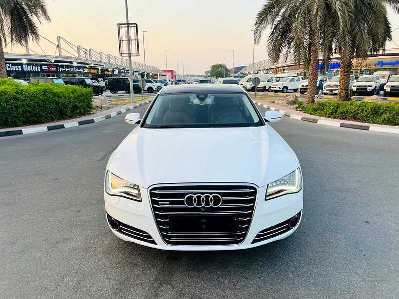 AUDI A8L 4.2 QUATTRO V8 FULL OPTION GCC SPECS SINGLE OWNER SERVES HISTORY AVAILABLE63224791924739112