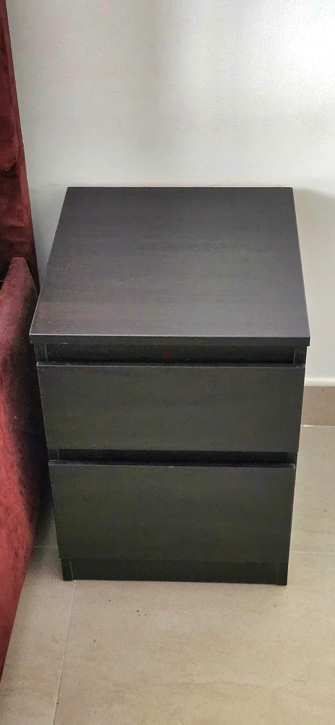IKEA KULLEN Bedside Table (Black)63179386263042110