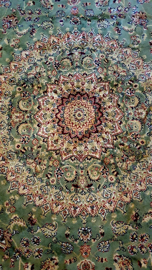 سجادة بلجيكية خضراء كلاسيكية - قطعة ديكور أنيقة تدوم عبر الزمن! 160×230 سم. فقط 490 درهمًا إماراتيًا!63180365896961111