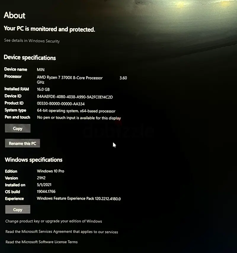 High Performance AMD Ryzen 7 PC63254490675459113
