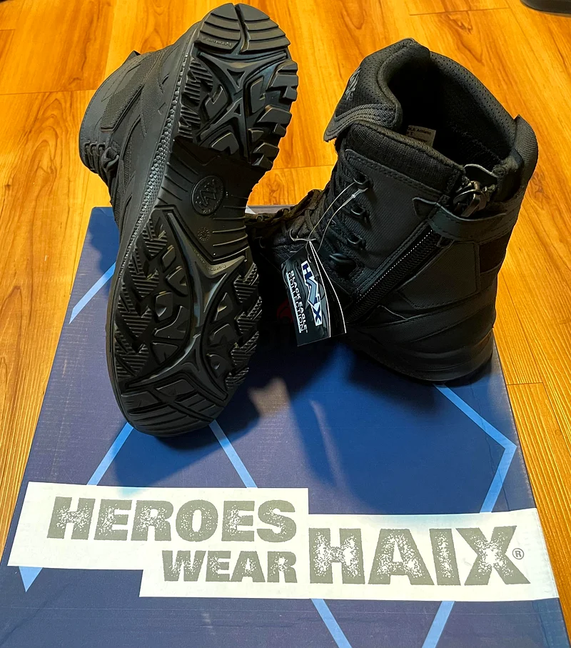 HAIX Black Eagle Athletic 2.0 T High Black Sidezipper – Excellent Condition BRAND NEW63237610873730111